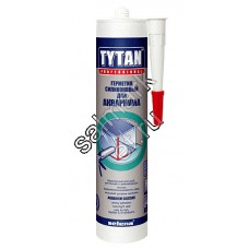 Герметик Tytan силиконовый для Аквариума 310 ml (бесцветный, черный)