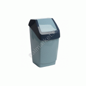 Контейнер для мусора  7л бежевый мрамор М2470  ХАПС