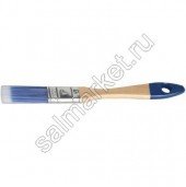 Плоская кисть STAYER AQUA-STANDARD 01032-025, искусственная щетина, деревянная ручка, 25мм